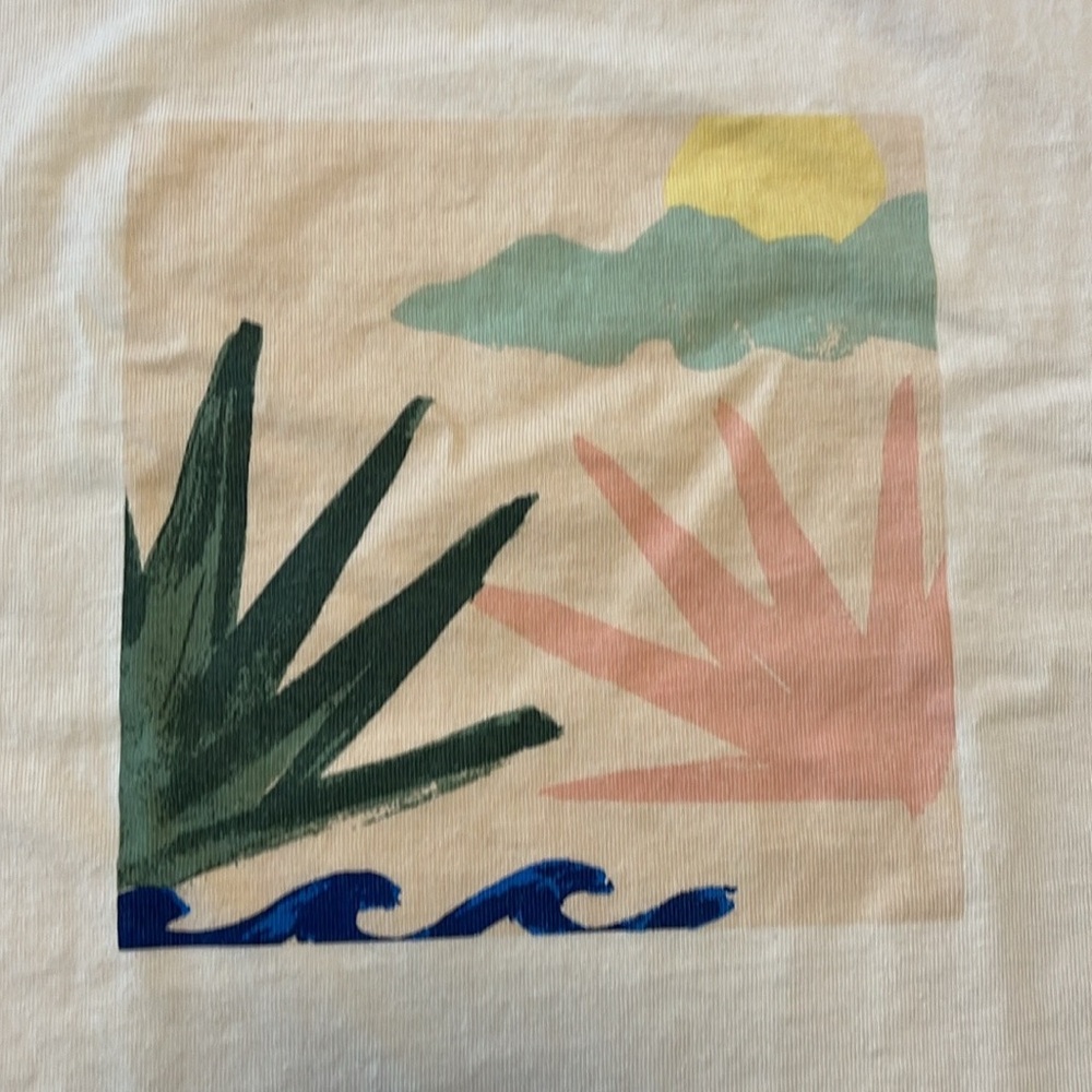 Madewell succulents print tee - Picture 4 of 7